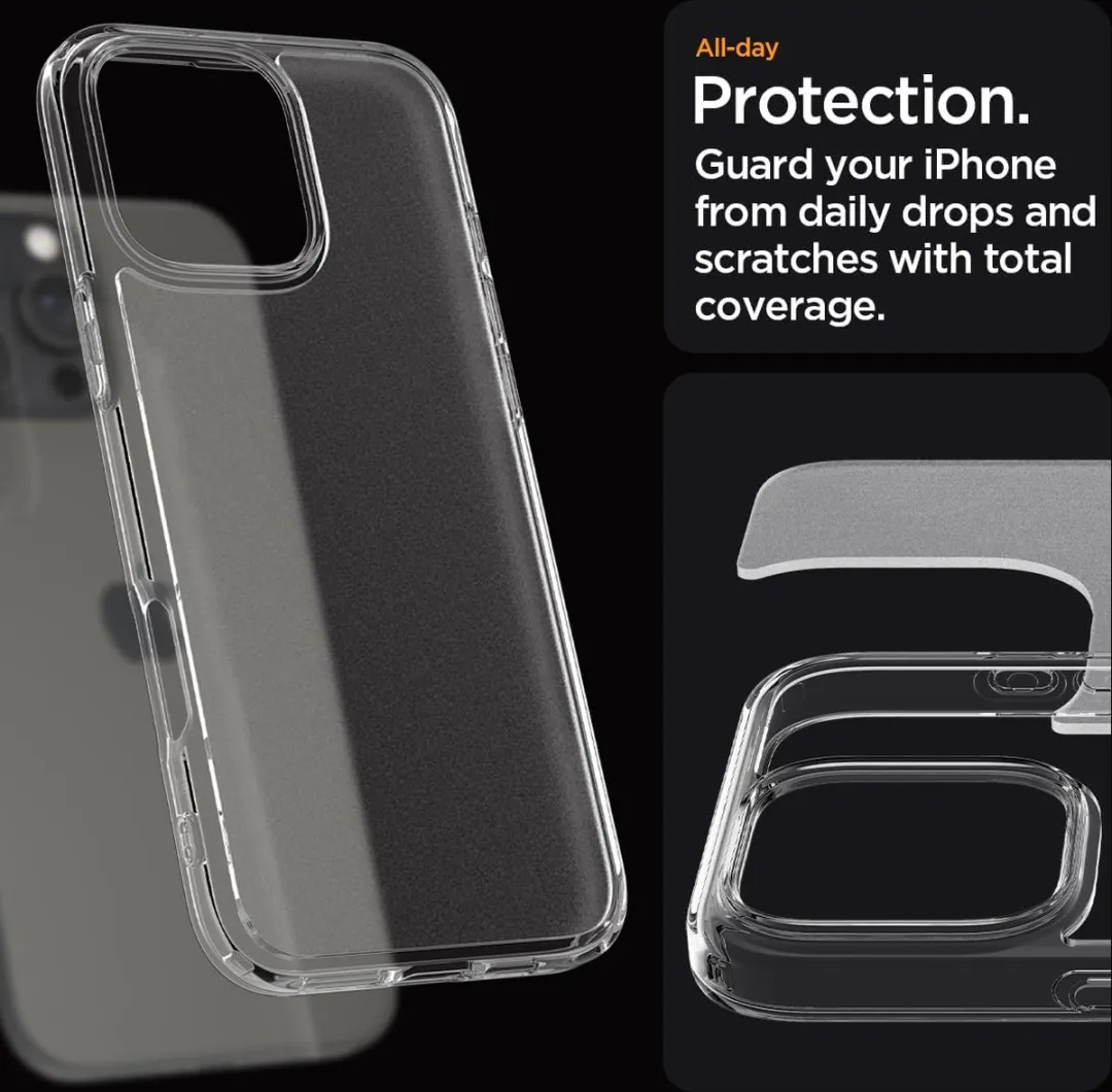 Spigen Ultra Hybrid Back Cover iPhone 16 Pro Max - Frost Transparant