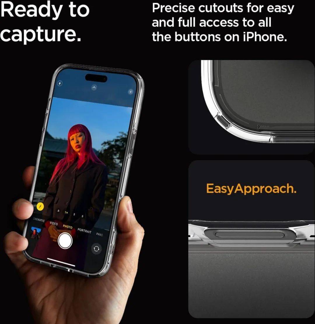 Spigen Ultra Hybrid Back Cover iPhone 16 Pro Max - Frost Transparant