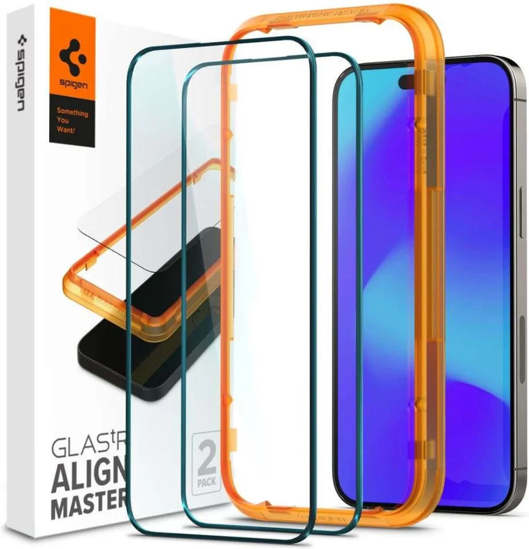 Spigen AlignMaster iPhone 14 Pro Max Tempered Glass