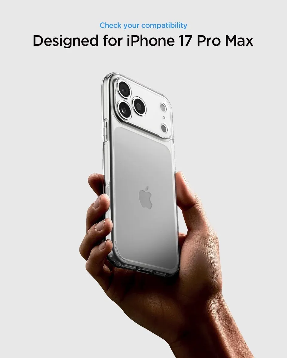 Spigen Ultra Hybrid Back Cover iPhone 17 Pro Max - Transparant