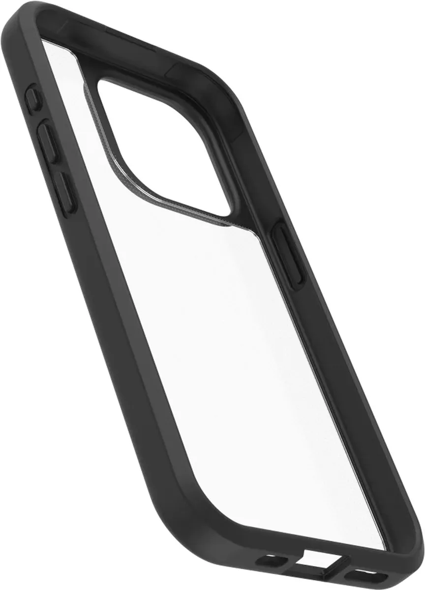 OtterBox React iPhone 15 Pro Hoesje - Zwart