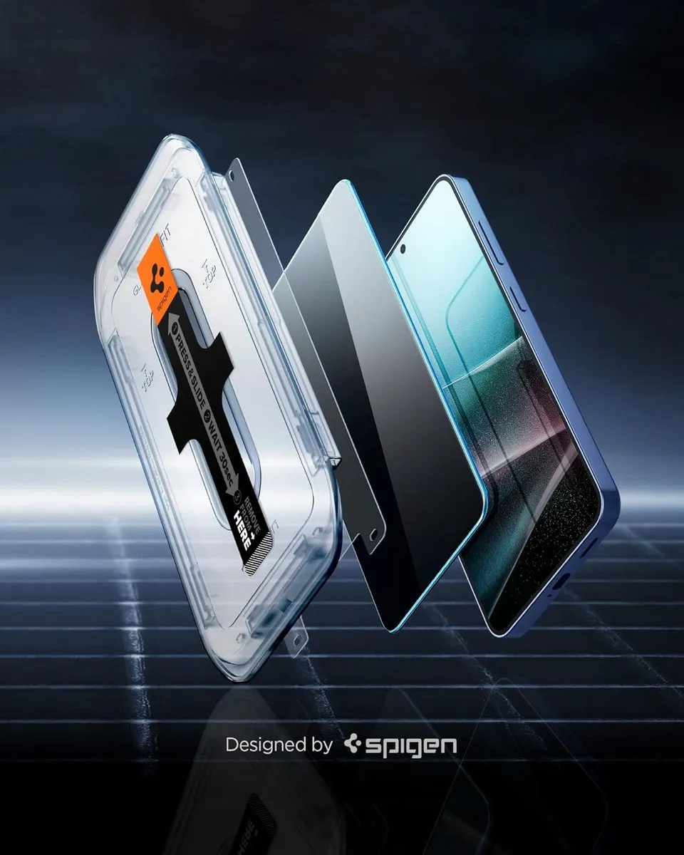 Spigen Galaxy S25 Plus Privacy Screenprotector - 2 Stuks
