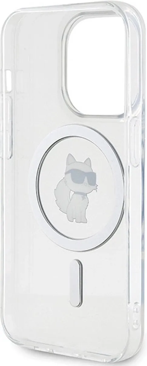 Karl Lagerfeld IML Choupette MagSafe Hoesje iPhone - Transparant - afbeelding 6 van 6