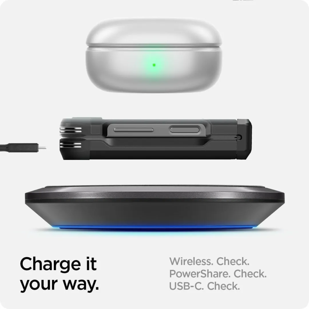 Spigen Tough Armor Back Cover Zwart - Samsung Galaxy Z Flip 6