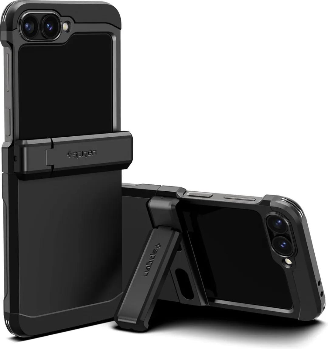 Spigen Tough Armor Back Cover Zwart