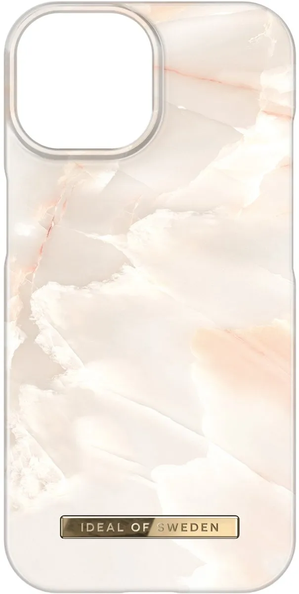 iDeal of Sweden iPhone 15 Backcover Rose Pearl Marble - IDFC-I2361-257