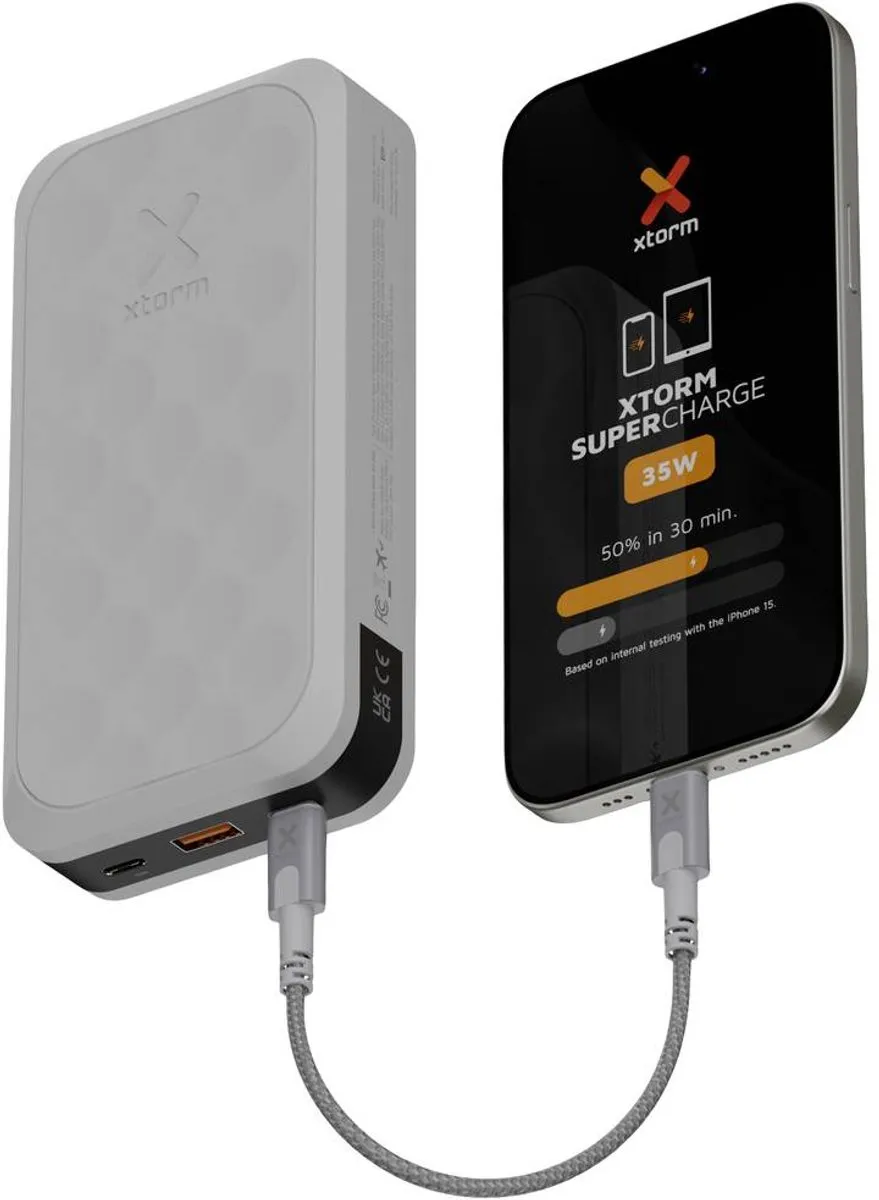 Xtorm Fuel Series 5 FS5200 Powerbank 20000mAh - 35W - Wit