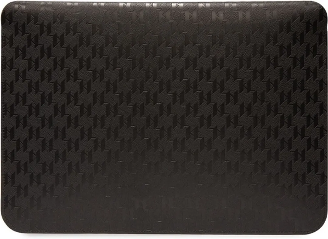 Karl Lagerfeld Saffiano Choupette Laptoptas 14" - Zwart