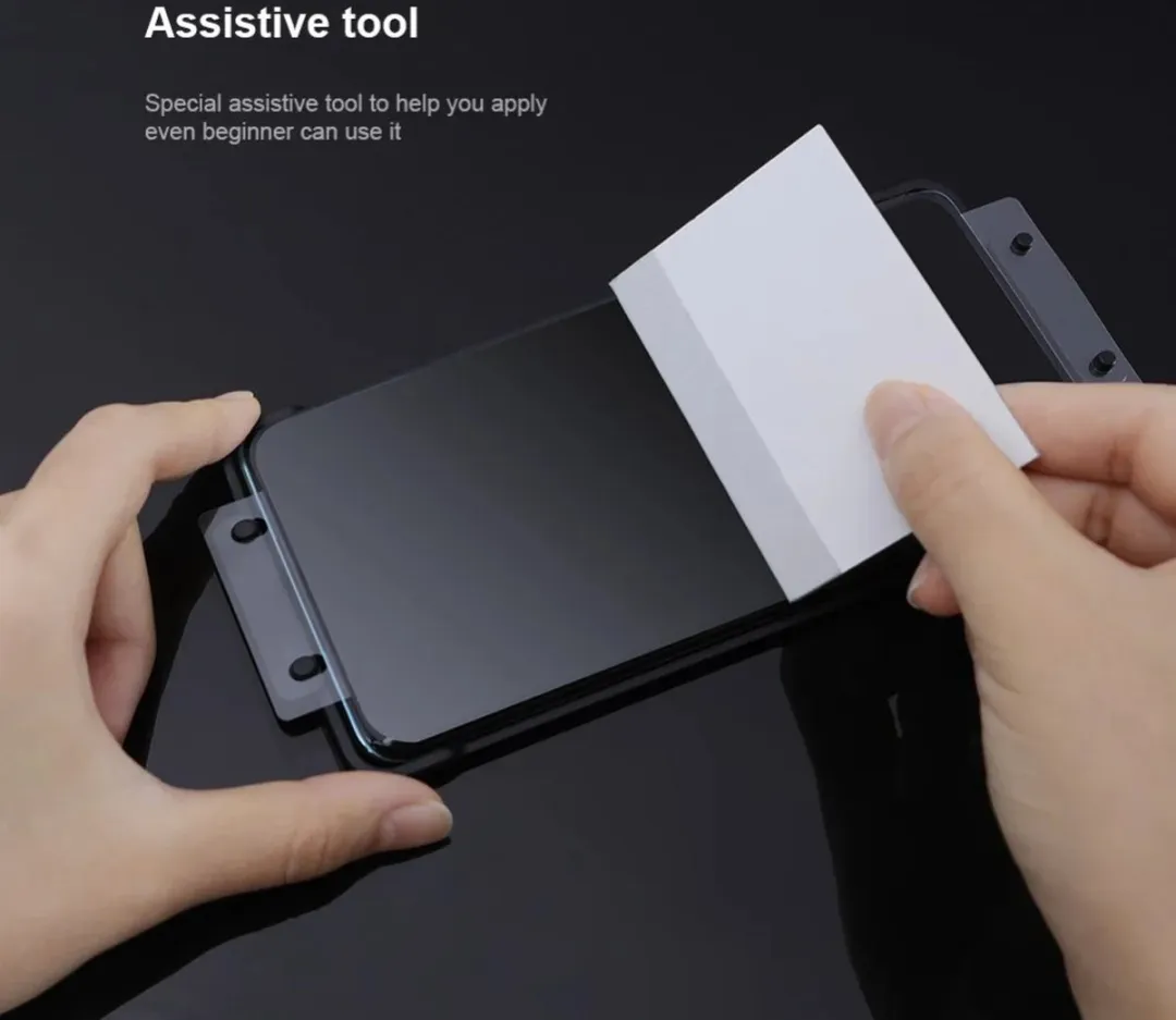 Nillkin Galaxy S24 Plus Impact Screenprotector Installatiekit - 2 Stuks