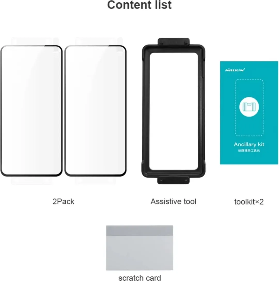 Nillkin Galaxy S24 Plus Impact Screenprotector Installatiekit - 2 Stuks