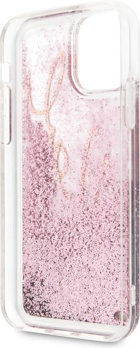 Karl Lagerfeld KLHCN58TRKSRG Hoesje iPhone 11 Pro - Rose Gold
