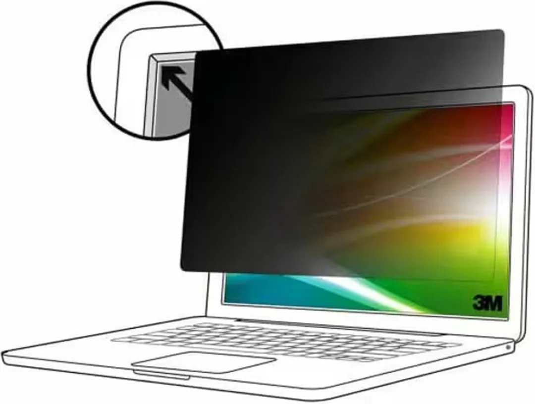 3M Bright Screen BP140W9B Privacyfolie 14" - Zwart