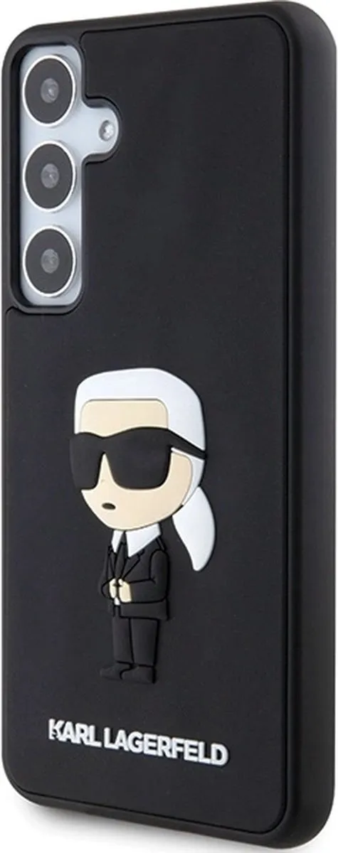 Karl Lagerfeld Ikonik Hoesje Samsung Galaxy S24 - Zwart - afbeelding 6 van 6