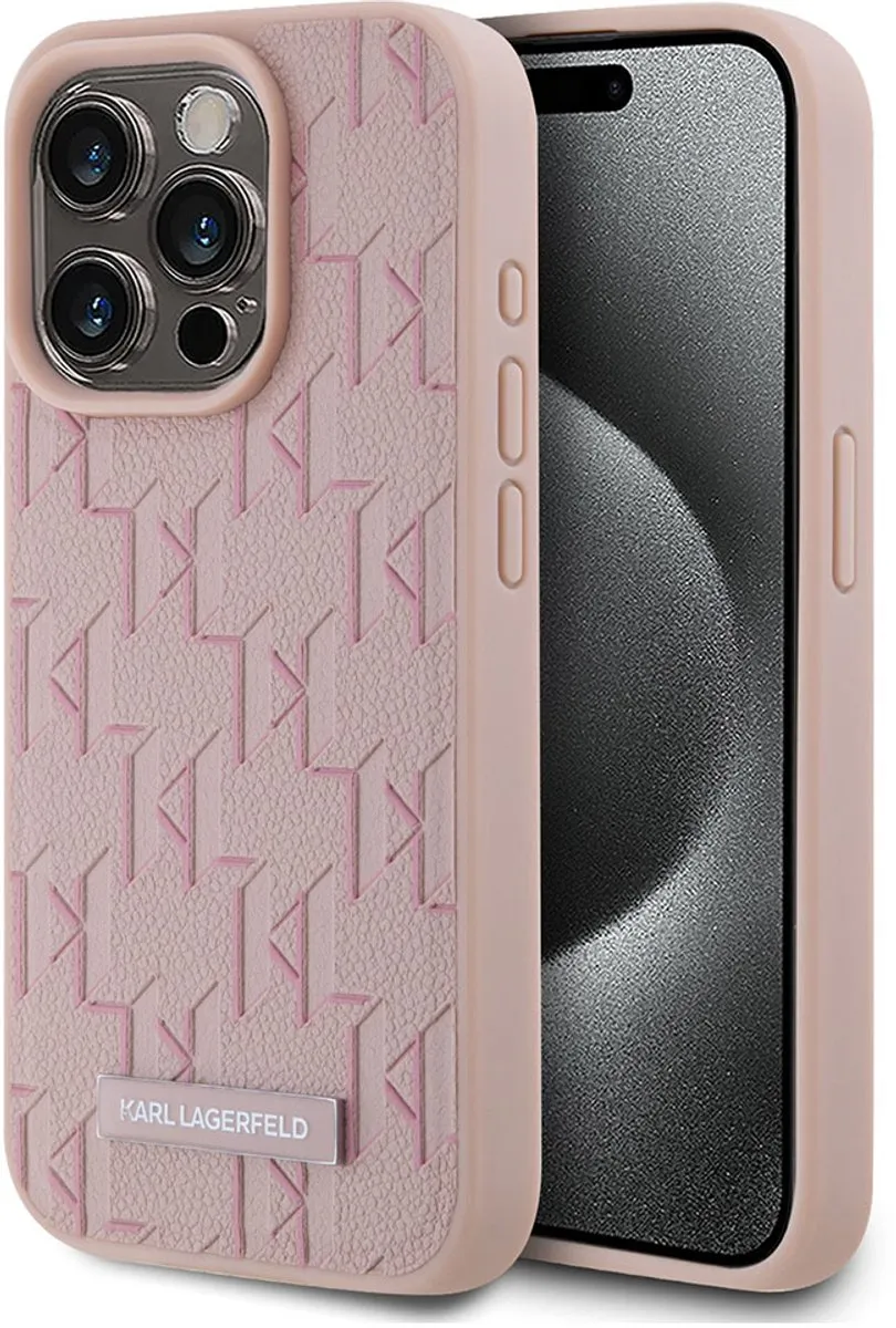 Karl Lagerfeld Hoesje iPhone 15 Pro Max MagSafe