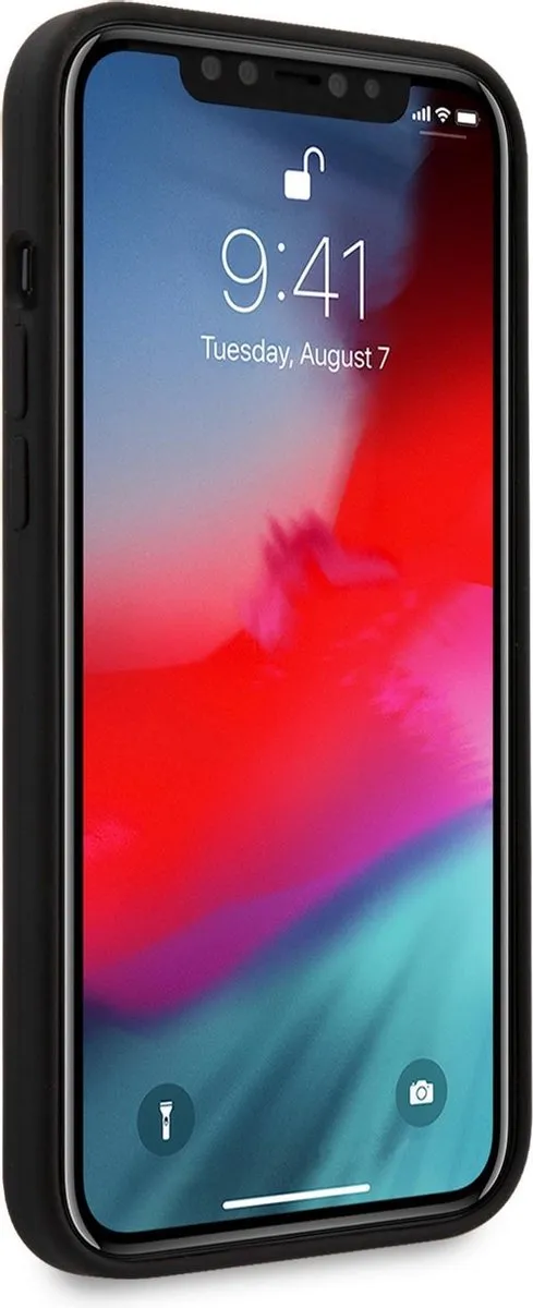 Karl Lagerfeld Forever Karl Hoesje iPhone 12 Pro Max - Zwart