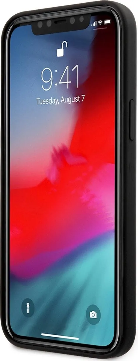 Karl Lagerfeld Forever Karl Hoesje iPhone 12 Pro Max - Zwart