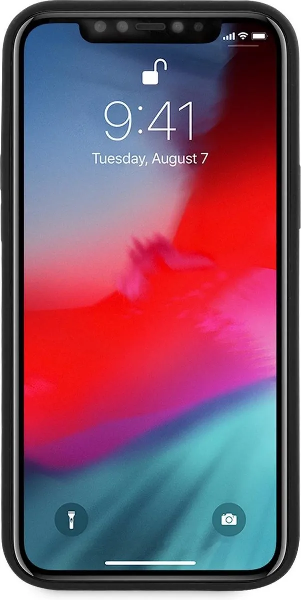 Karl Lagerfeld Forever Karl Hoesje iPhone 12 Pro Max - Zwart