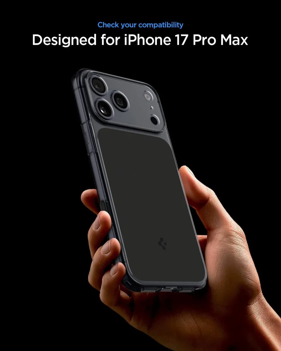 Spigen Ultra Hybrid T Hoesje - iPhone 17 Pro Max - Zwart