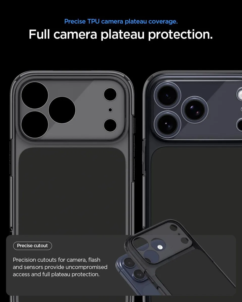 Spigen Ultra Hybrid T Hoesje - iPhone 17 Pro Max - Zwart