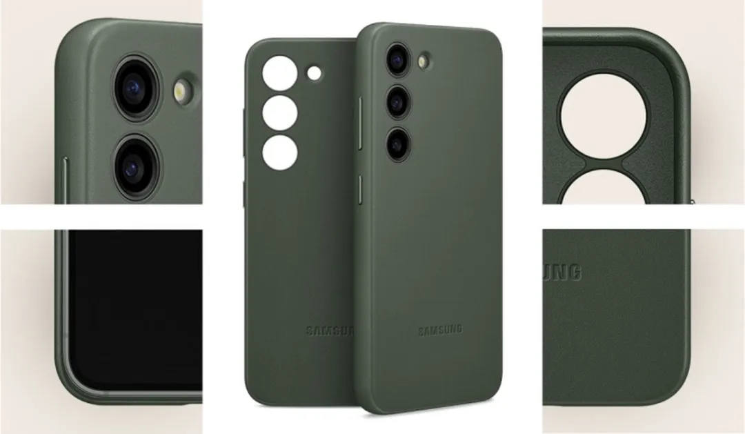 Samsung Leather Cover EF-VS911LBEGWW - Zwart - afbeelding 6 van 6