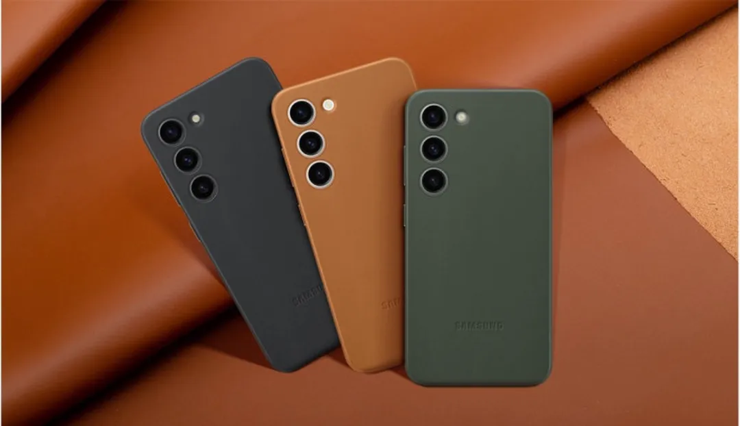 Samsung Leather Cover EF-VS911LBEGWW - Zwart