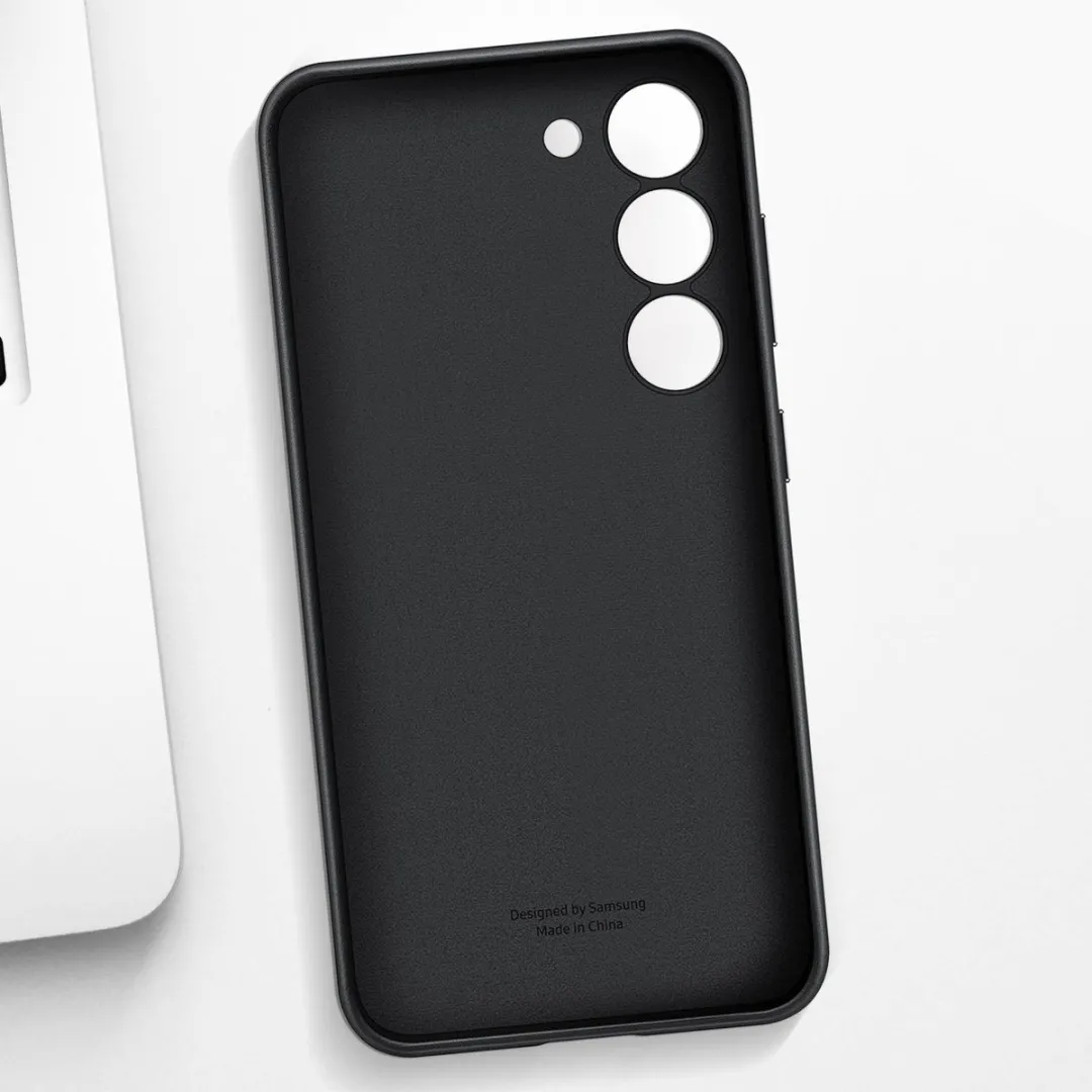 Samsung Leather Cover EF-VS911LBEGWW - Zwart