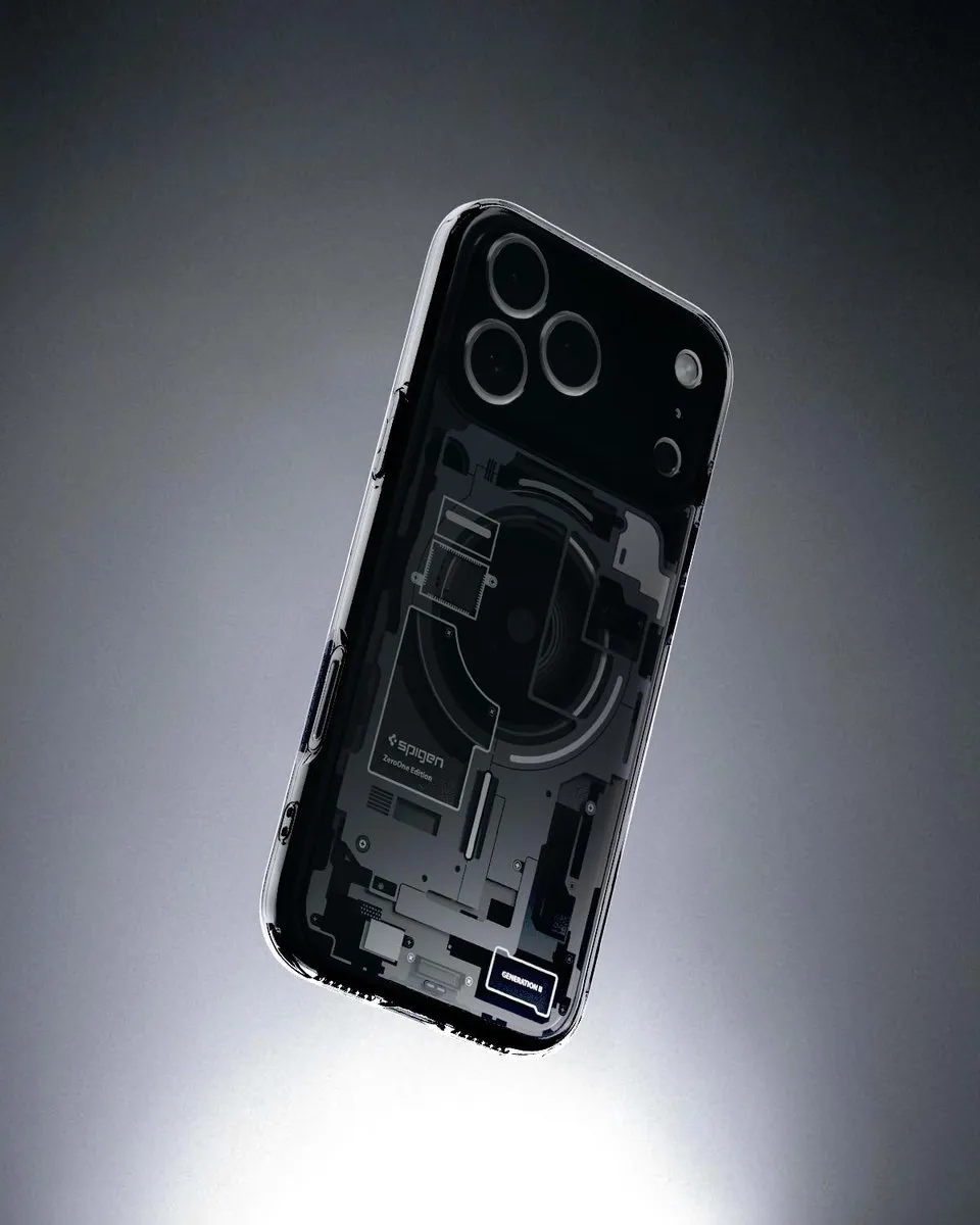 Spigen Zero One Edition ACS06802 Hoesje - iPhone 17 Pro Max - Zwart