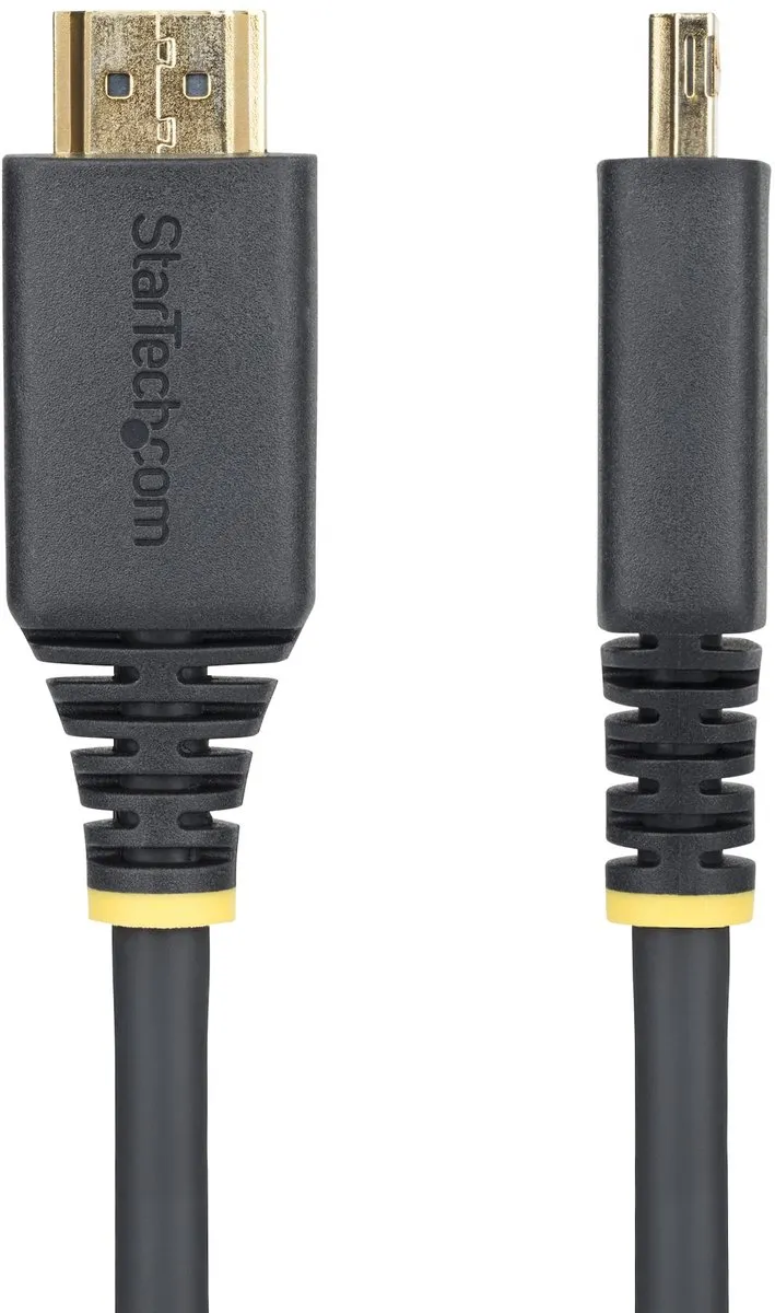 Startech HDMI2-CABLE-GRIP 50cm Kabel - 4K 60Hz - Zwart