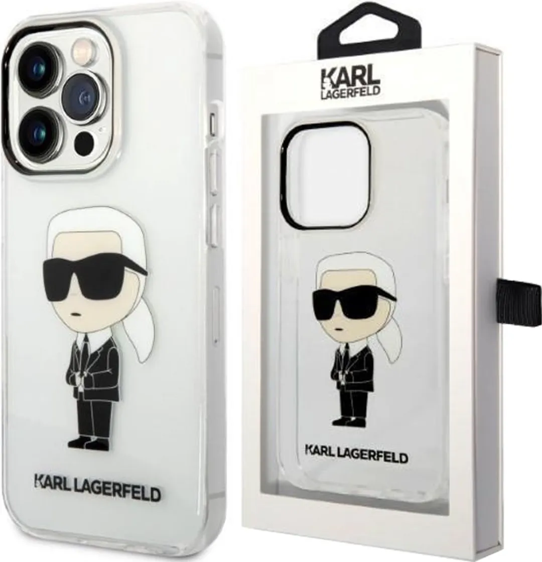 Karl Lagerfeld KLHCP14LHNIKTCT iPhone 14 Pro Hardcase