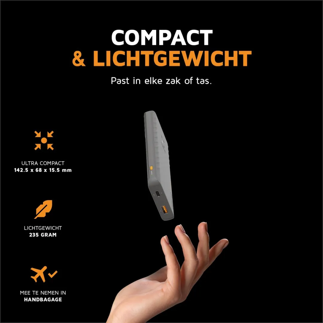 Xtorm SuperCharge PowerBank 10000mAh - 20W - 2x USB - Lightning