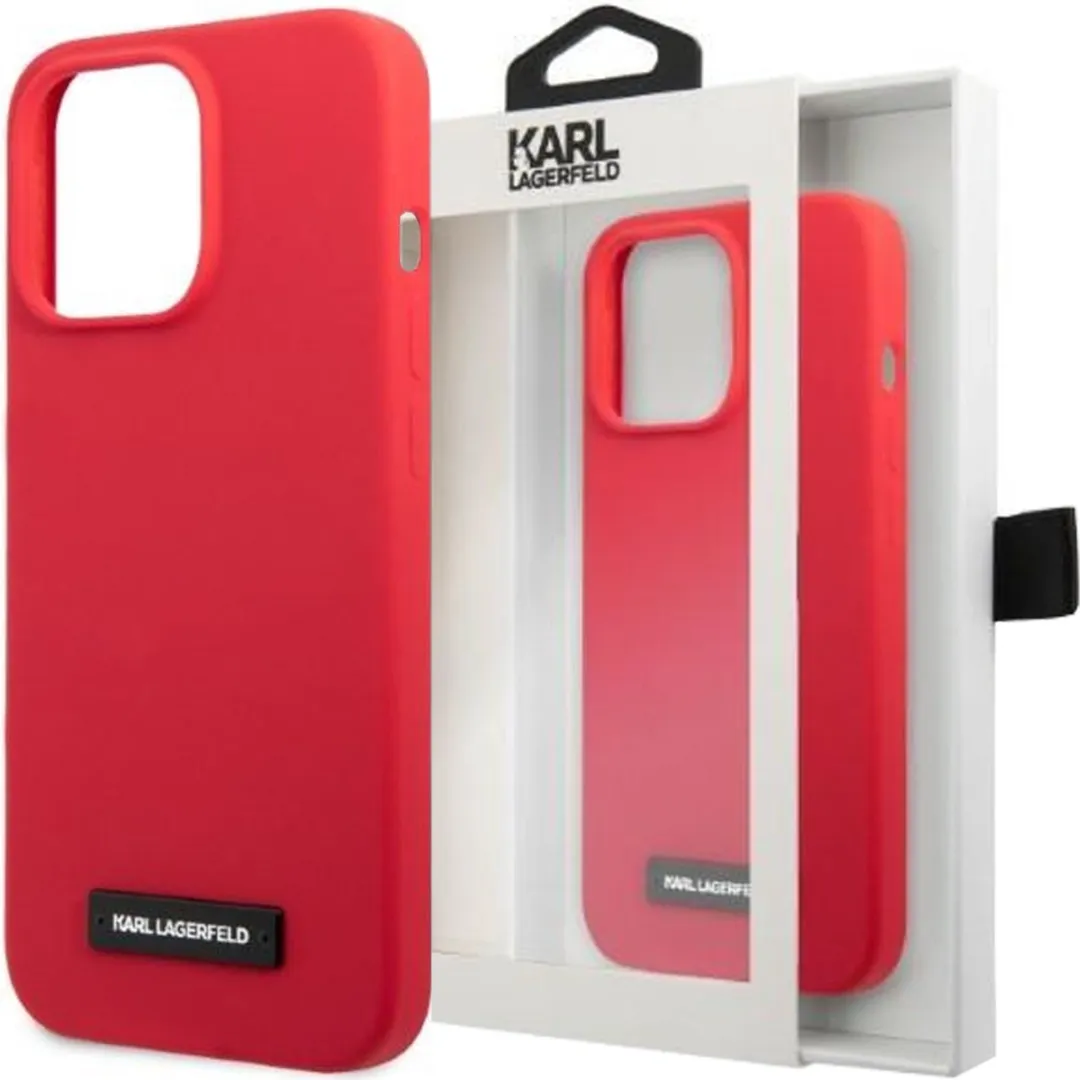 Karl Lagerfeld KLHCP13LSLMP1R Hoesje iPhone 13 Pro
