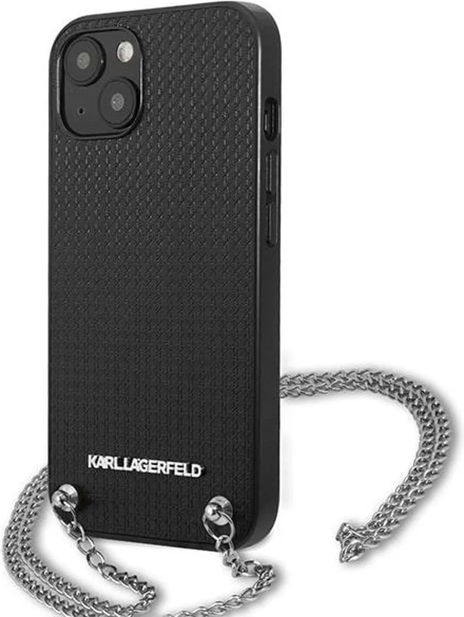 Karl Lagerfeld Textured Back Cover iPhone 13 Mini