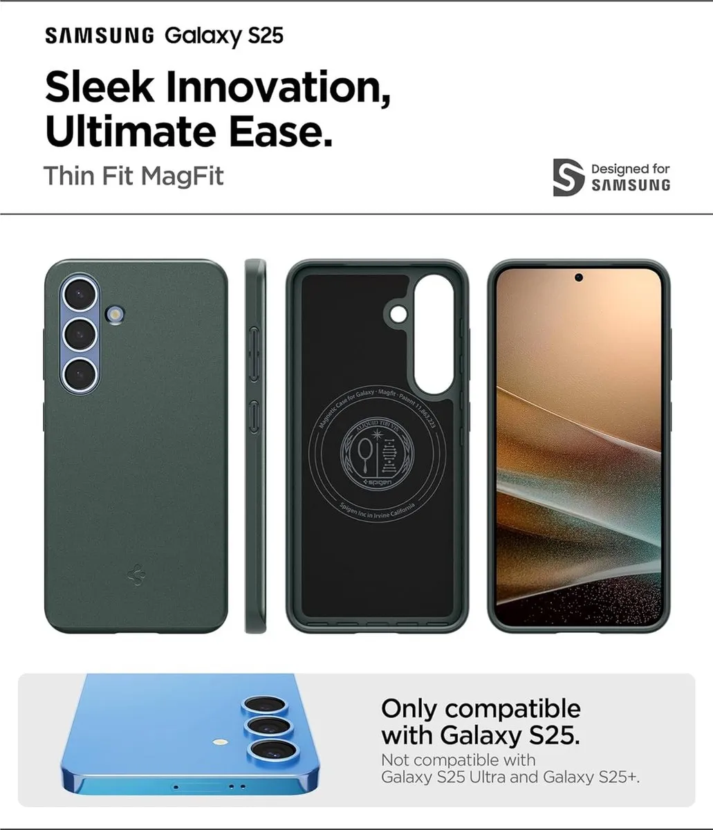 Spigen MagFit ACS07511 Hoesje - Groen