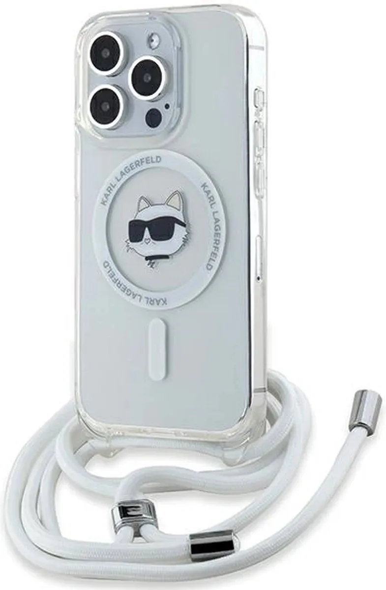 Karl Lagerfeld IML Choupette MagSafe Hoesje - iPhone 14/Pro/Max - Transparant - afbeelding 6 van 6