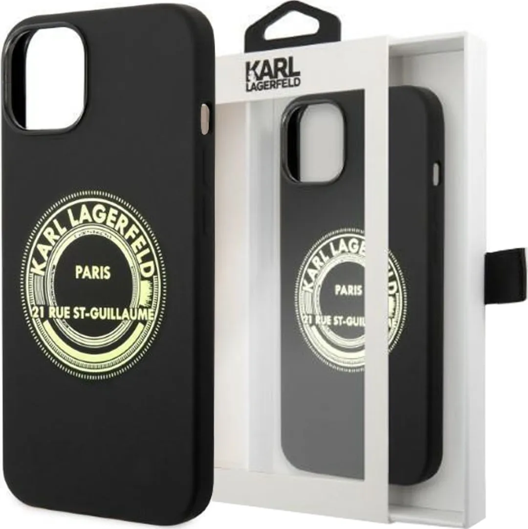 Karl Lagerfeld KLHCP14MSRSGRCK iPhone 14 Plus Hoesje