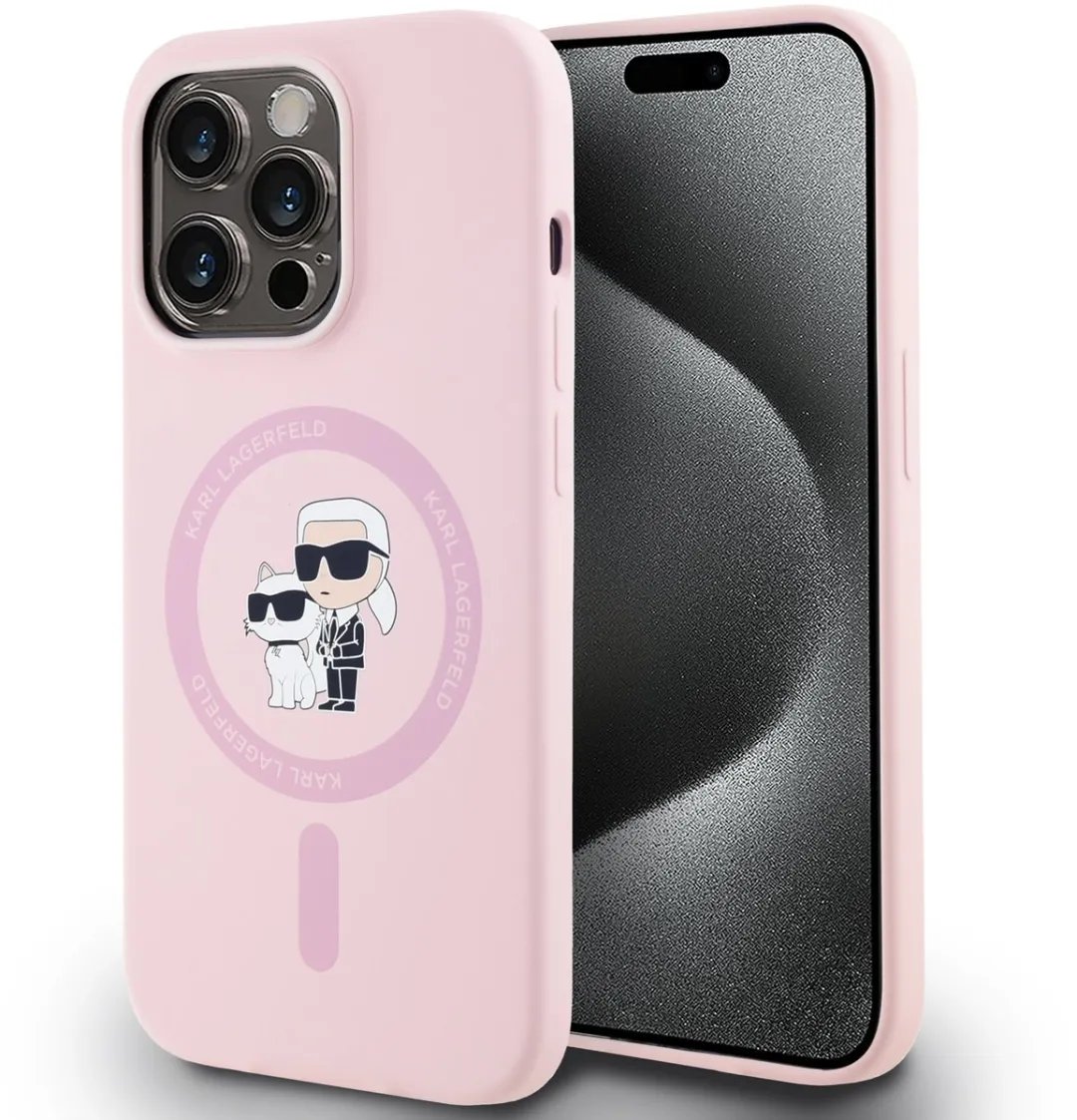 Karl Lagerfeld Siliconen Hoesje iPhone 14 Pro Max