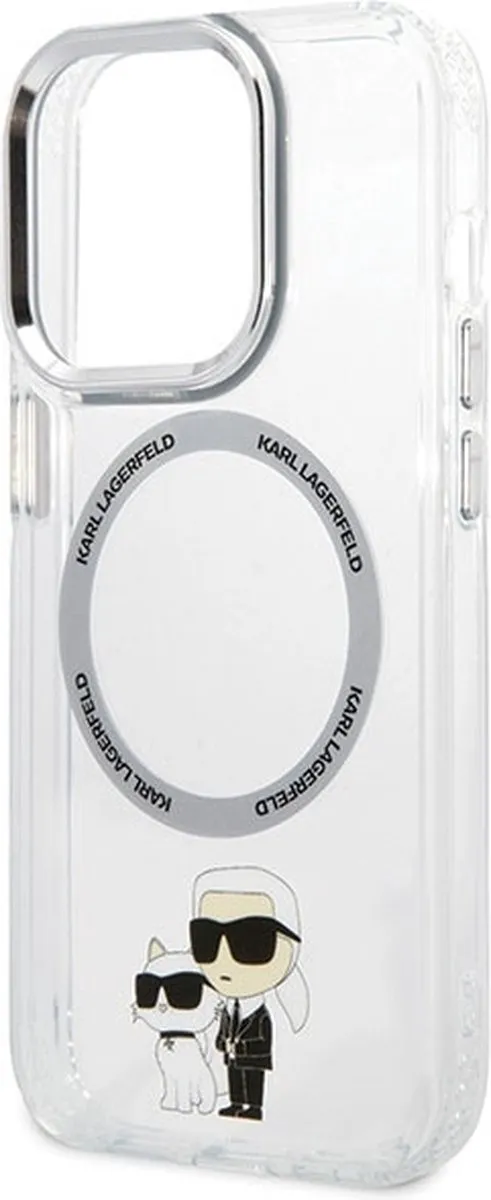 Karl Lagerfeld KLHMP13LHNKCIT Beschermhoes iPhone 13 Pro - Transparant - afbeelding 6 van 6