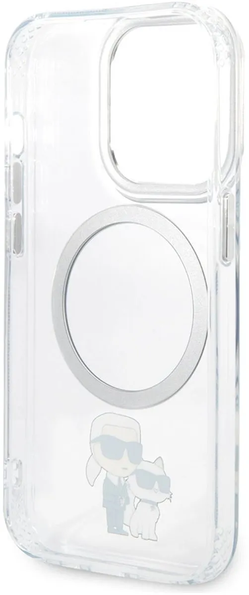 Karl Lagerfeld KLHMP13LHNKCIT Beschermhoes iPhone 13 Pro - Transparant