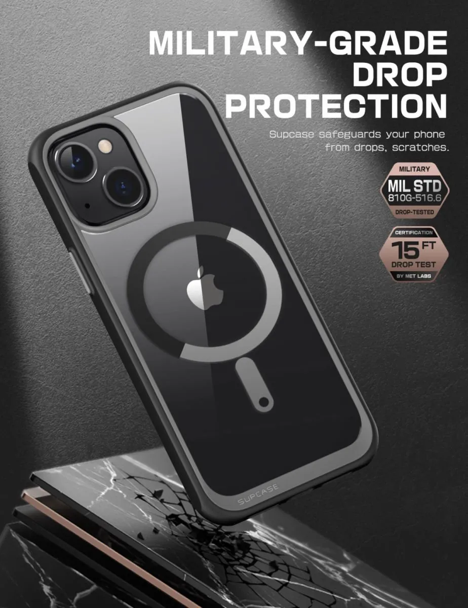 Spigen iPhone 14 Plus Hoesje - MagSafe - Zwart