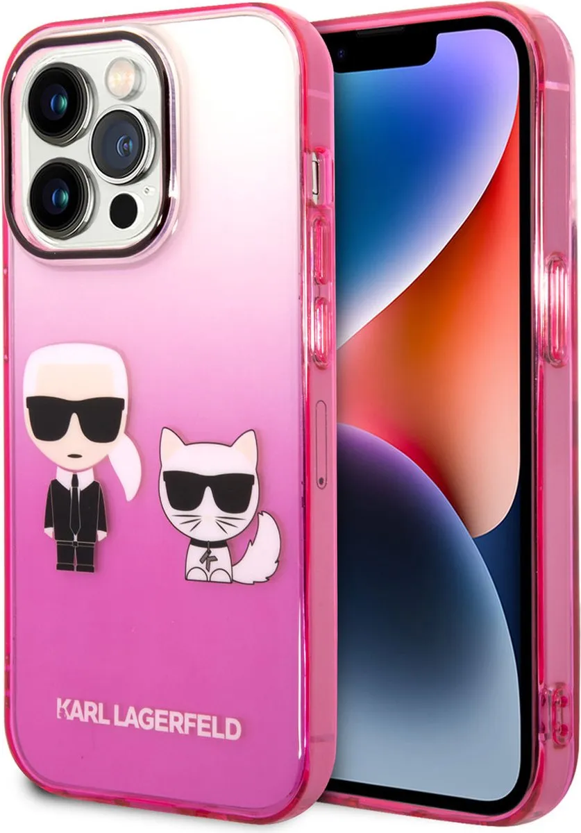 Karl Lagerfeld iPhone 14 Pro Back Cover