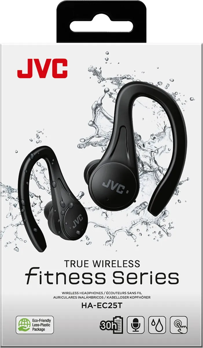 JVC HA-EC25T True Wireless Oordopjes - Zwart