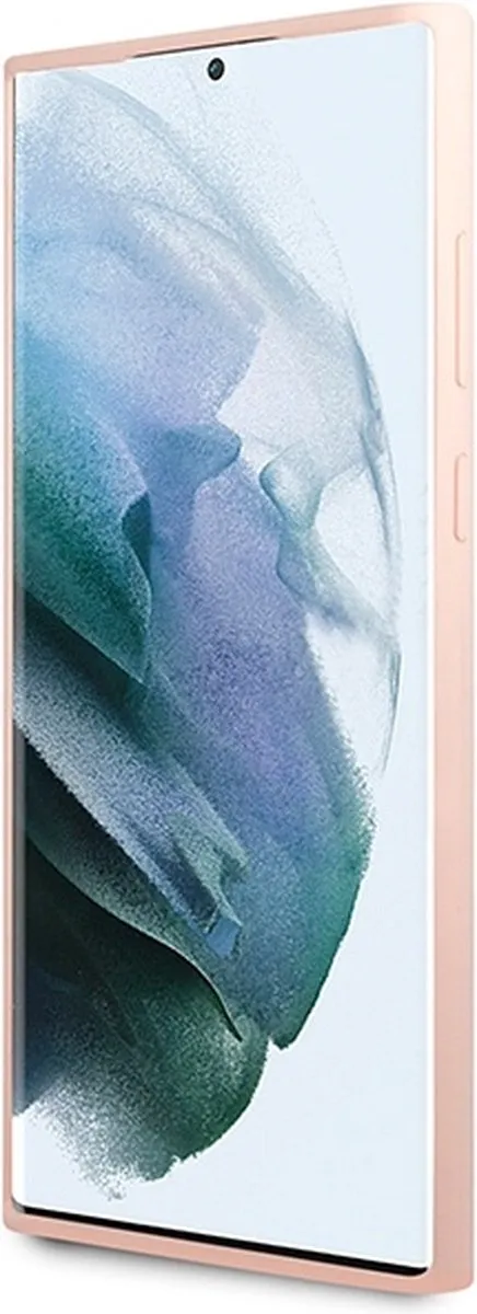 Karl Lagerfeld KLHCS23LSNCHBCP S23 Ultra S918 Hardcase - Roze - afbeelding 6 van 6