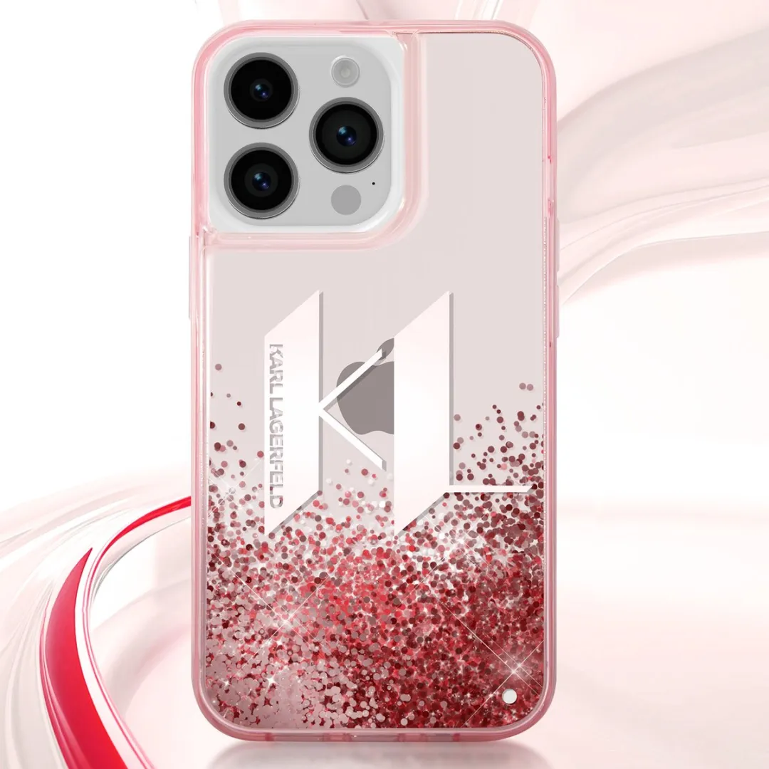 Karl Lagerfeld iPhone 14 Pro Hoesje Roze - H5667