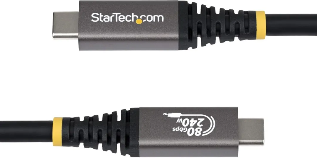 Startech USB4 Kabel CC150CM80GUSB4CABLE - 80Gbps - 1,5m - Zwart