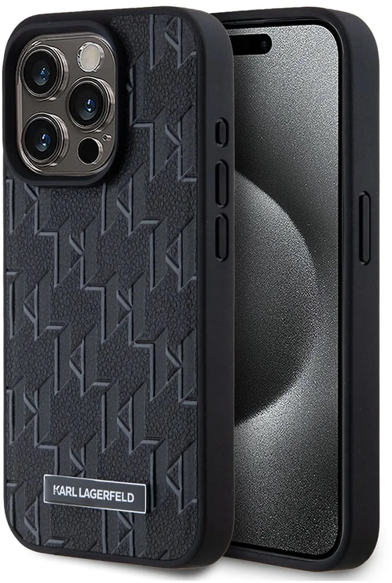 Karl Lagerfeld Hoesje iPhone 15 Pro Max MagSafe