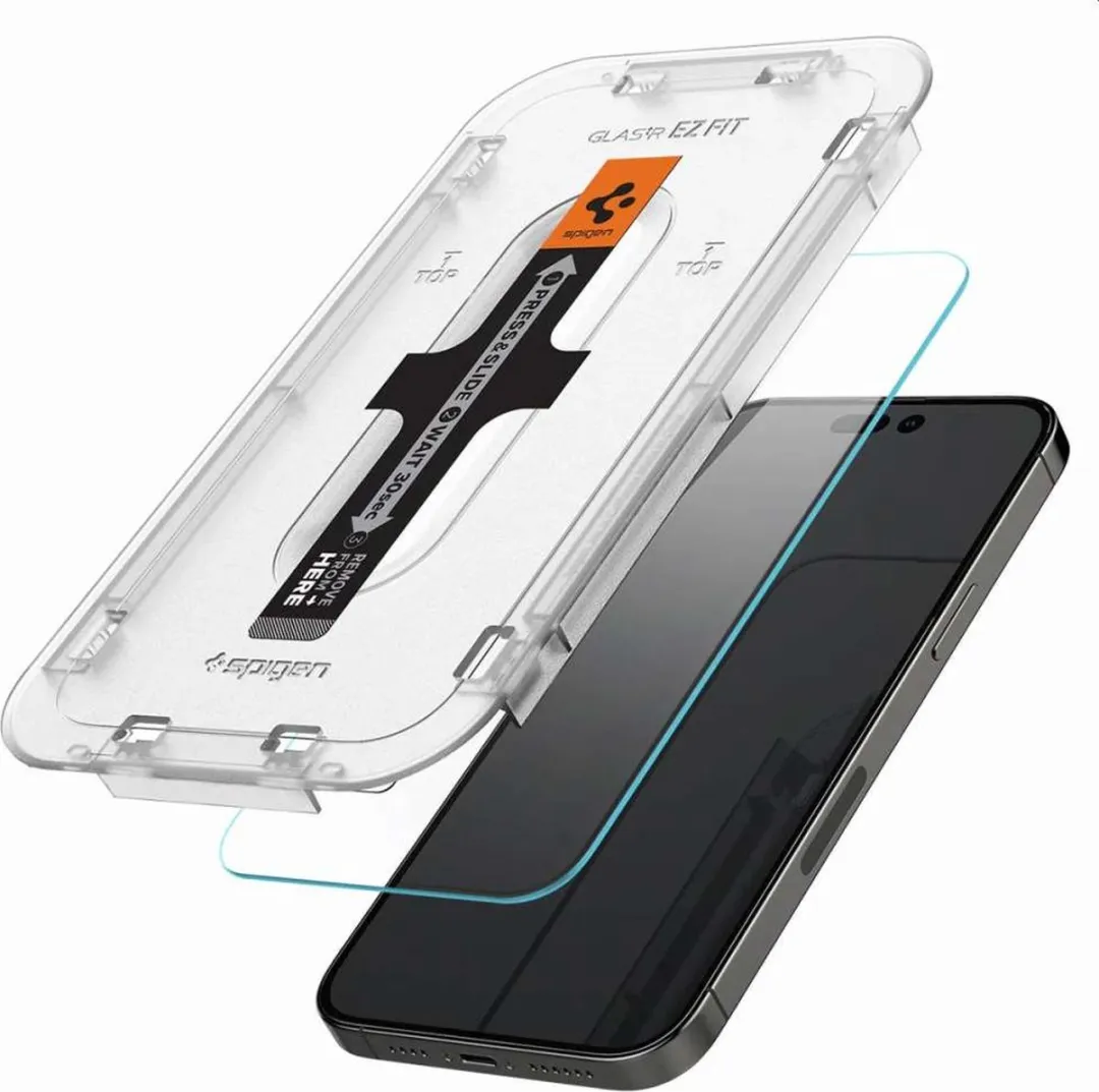 Spigen Screen Protector iPhone 14 Pro EZ FIT - 2 Stuks