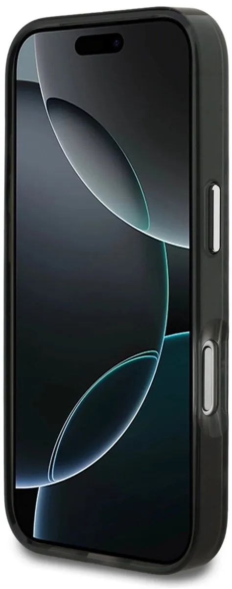 Karl Lagerfeld iPhone 17 Pro Max Hoesje - Magsafe - Zwart