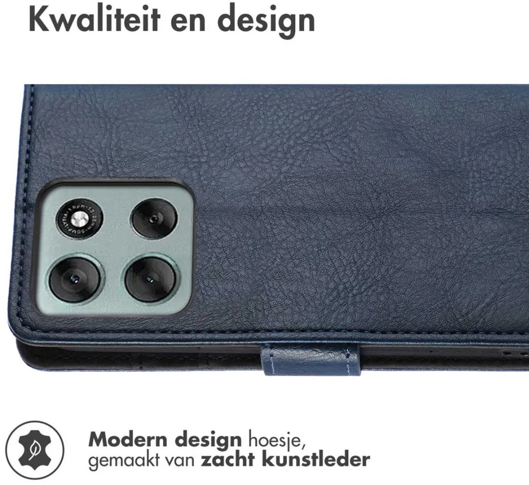 Imoshion Hoesje Motorola Moto G56 - Donkerblauw