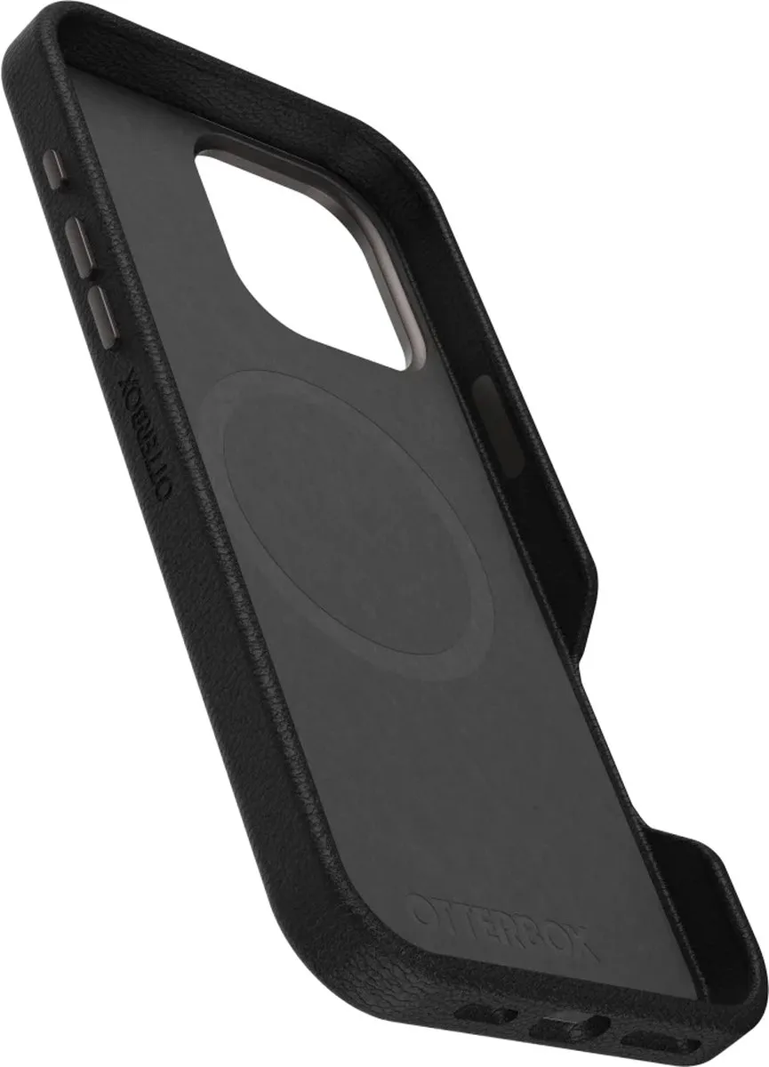 OtterBox Symmetry Cactus Leer Hoesje 77-94103 - iPhone 16 Pro Max - Zwart