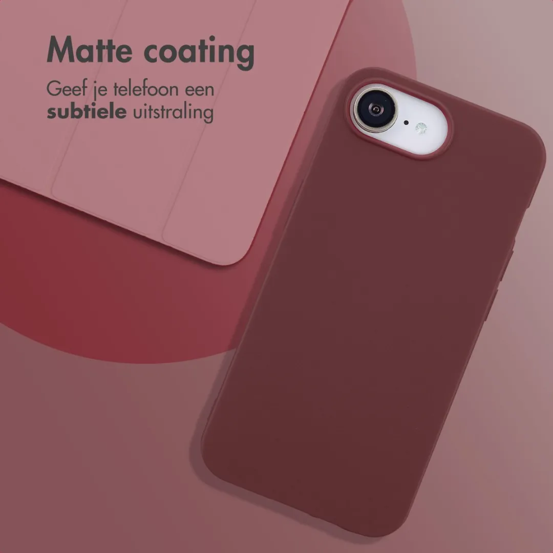 Imoshion Hoesje iPhone 16e Wine Red